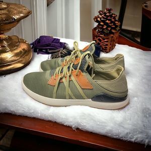 OLUKAI Mio Li Mens Shoes Hunting Lava Active Hiking Outdoor Sneakers Size 10.5